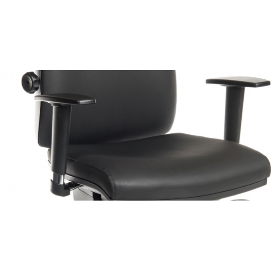 Ergo Plus Fabric Posture Office Chair with Steel Base